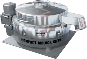 Przesiewacz wibracyjny okrągły hermetyczny Compact Airlock Sieve